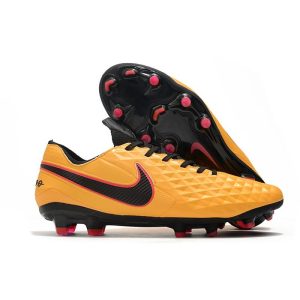 Nike Tiempo Legend VIII Elite FG oranžový Černá